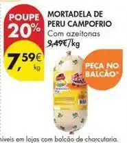 Pingo Doce Campofrio - mortadela de peru promoção