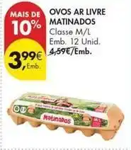 Pingo Doce Matinados - ovos ar livre promoção