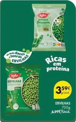 Pingo Doce Iglo - ervilhas promoção