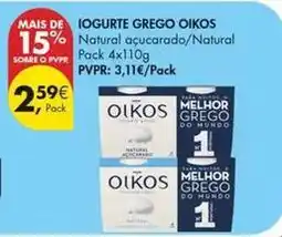 Pingo Doce Oikos - iogurte grego promoção