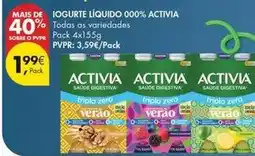 Pingo Doce Danone - iogurte liquido promoção