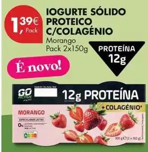 Pingo Doce Iogurte sólido proteico c/colagénio promoção
