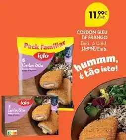 Pingo Doce Iglo - cordon bleu de frango promoção
