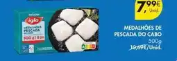 Pingo Doce Iglo - medalhões de pescada do cabo promoção
