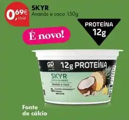 Pingo Doce Skyr - ananas e coco promoção