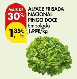 Pingo Doce Pingo doce - alface frisada nacional promoção