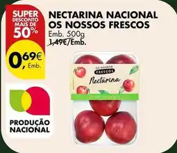 Pingo Doce Nacional - nectarina os nosos frescos promoção