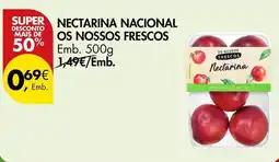 Pingo Doce Nacional - nectarina os nosos frescos promoção