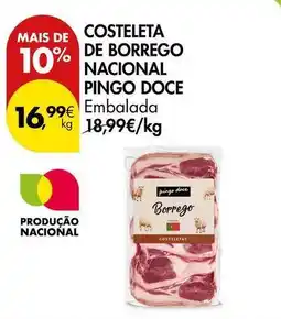 Pingo Doce Pingo doce - costeleta de borrego nacional promoção
