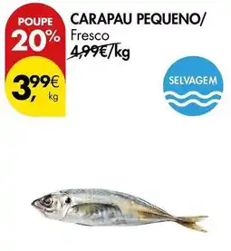 Pingo Doce Carapau pequeno/fresco promoção