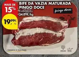 Pingo Doce Pingo doce - bife da vazia maturada pingo doce promoção