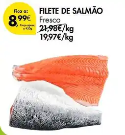 Pingo Doce A+ - filete de salmão promoção