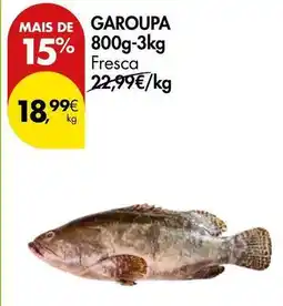 Pingo Doce Garoupa promoção