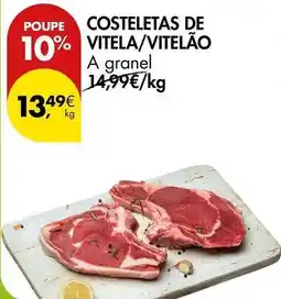 Pingo Doce A+ - costeletas de vitela/vitelao promoção