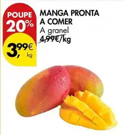 Pingo Doce A+ - manga pronta a comer promoção
