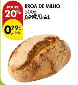 Pingo Doce Broa de milho promoção