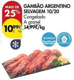 Pingo Doce A+ - gambão argentino selvagem 10/20 promoção