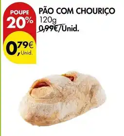 Pingo Doce com - pão com chouriço promoção