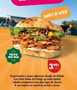 Pingo Doce Dia - sandes de kebab promoção
