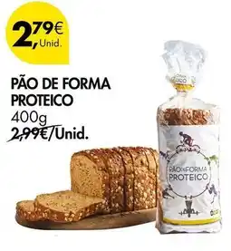 Pingo Doce Forma+ - pão de forma proteico promoção