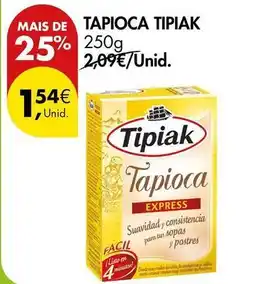Pingo Doce Tipiak - tapioca promoção