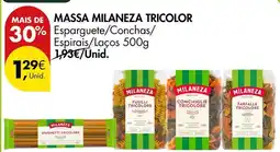 Pingo Doce Milaneza - massa tricolor promoção