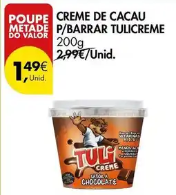 Pingo Doce Tulicreme - creme de cacau p/ barrar promoção