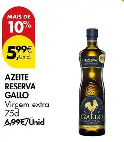 Pingo Doce Gallo - azeite reserva promoção