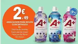 E.Leclerc Amacidor para roupa concentrado A+ promoção