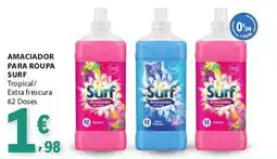 E.Leclerc Amaciador para roupa surf tropical/extra frescura promoção