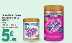 E.Leclerc tira nódoas em pó oxi action gold vanish promoção