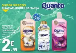 E.Leclerc Amaciador para roupa concentrado ouro e orgulho branco quanto promoção