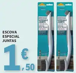 E.Leclerc escova especial juntas promoção
