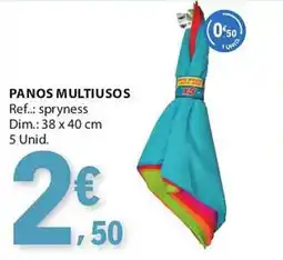 E.Leclerc panos multiusos spryness promoção