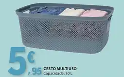 E.Leclerc Cesto multiuso promoção