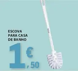 E.Leclerc escova para casa de banho promoção