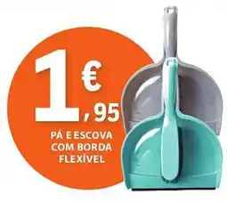 E.Leclerc Pá e escova com borda flexível promoção