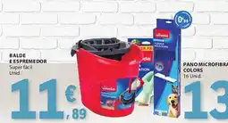 E.Leclerc Balde e espremedor vileda promoção