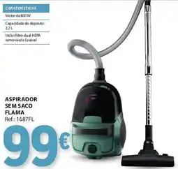 E.Leclerc aspirador sem saco flama promoção