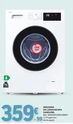 E.Leclerc Máquina de lavar roupa samsung promoção
