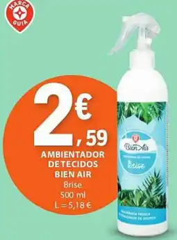 E.Leclerc ambientador detecidos bien air brise promoção