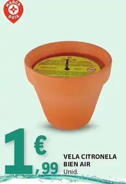 E.Leclerc Vela citronela bien air promoção