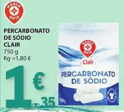E.Leclerc percarbonato de sódio clair promoção