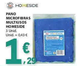 E.Leclerc Pano microfibras multiusos homeside promoção