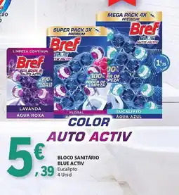 E.Leclerc Bref bloco sanitário blue activ promoção