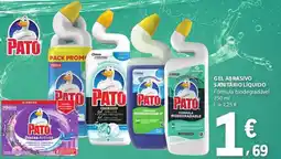 E.Leclerc Pato gel abrasivo sanitário líquido promoção