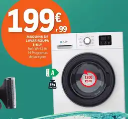 E.Leclerc Máquina de lavar roupa e-kly promoção
