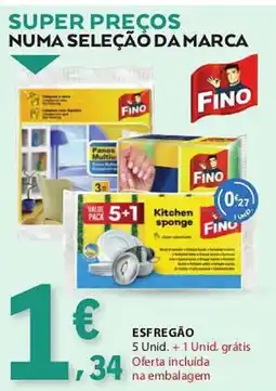 E.Leclerc esfregão fino promoção