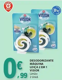 E.Leclerc Desodorizante máquina loiça 2 em 1 visior limão promoção
