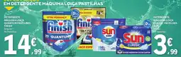 E.Leclerc Detergente máquina loiça quantum pastilhas finish promoção
